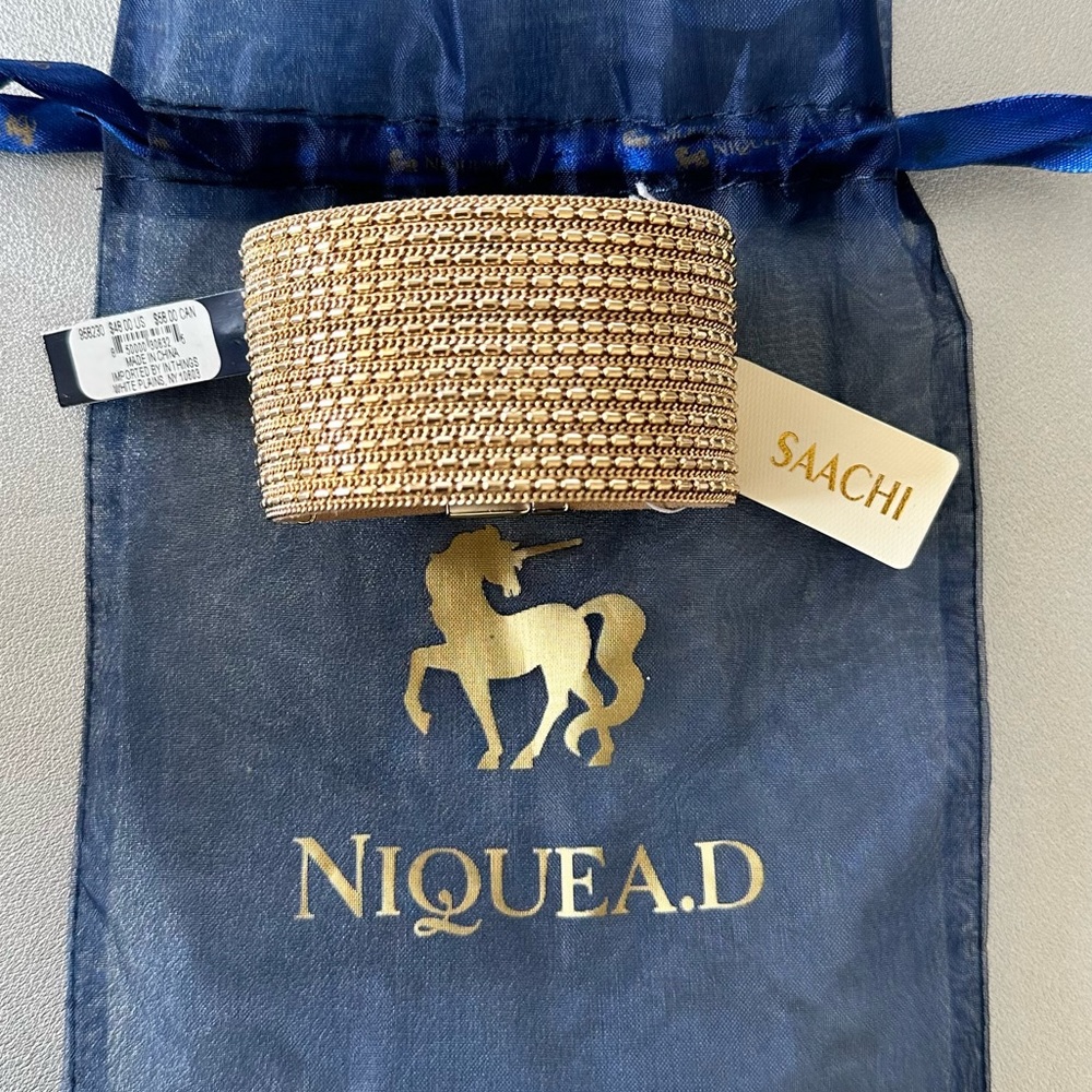 Gold Bracelet Cuff